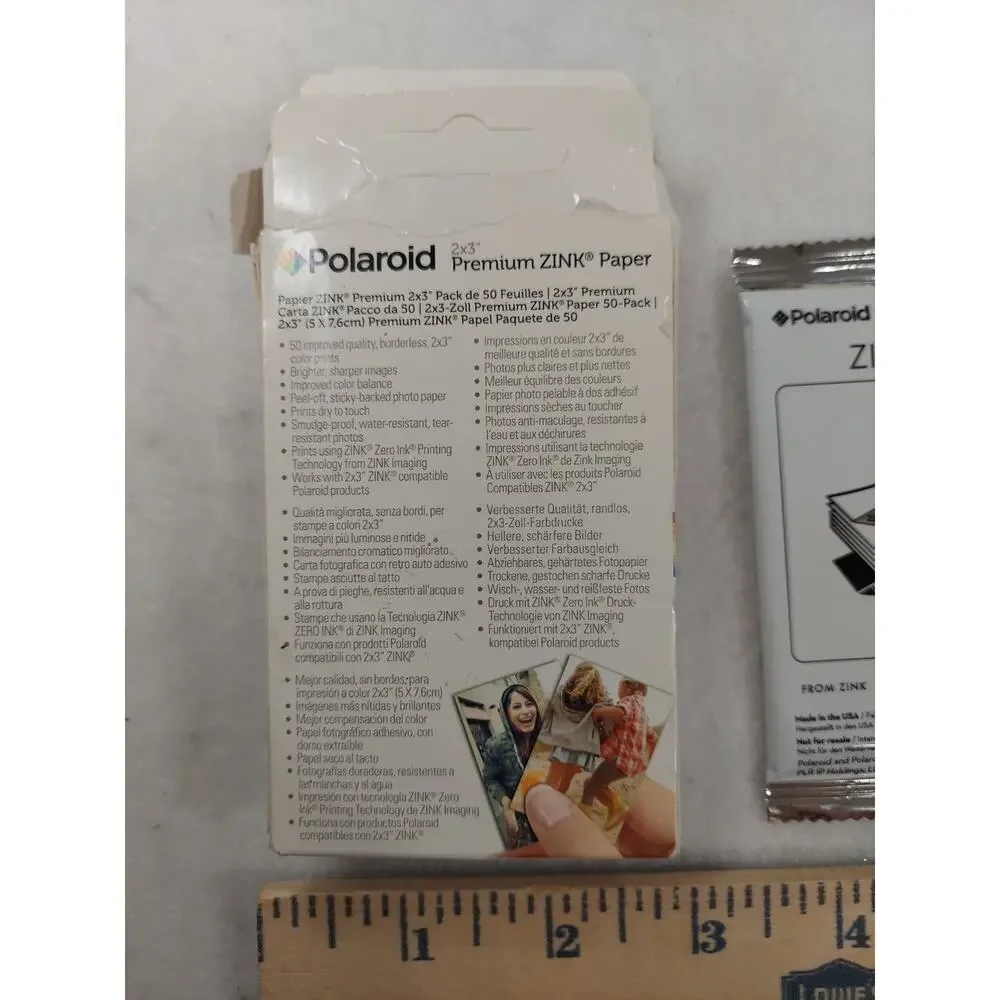 Polaroid Premium ZINK Photo Paper 2x3